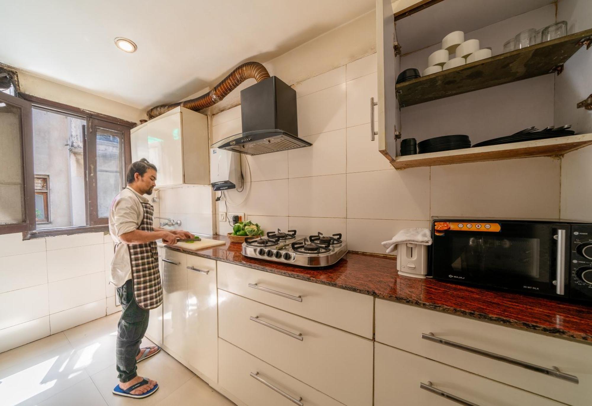 Lime Stays B&B Gk-2 At Greater Kailash Metro South Delhi Nearby Saket Select City 뉴델리 외부 사진